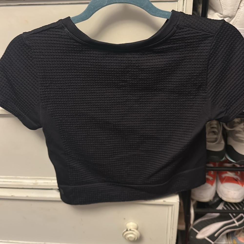 All In Motion Workout Cropped Tee - Picture 2 of 3